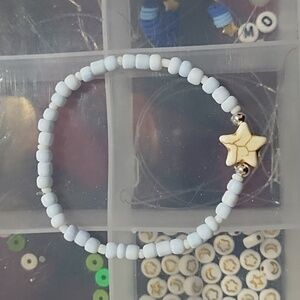 Handmade - Magnesite star bracelet